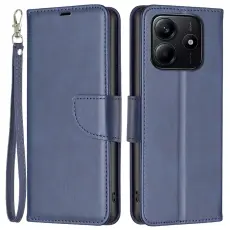 Xiaomi Redmi Note 14 4G Fodral Läder Solid Shark Blå