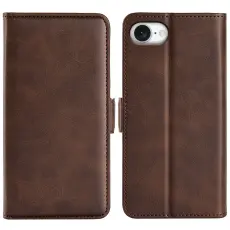 iPhone 16e Fodral Läder Brun