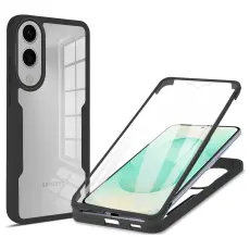 Samsung Galaxy S25 Edge Skal 360 Hybrid Defense Svart