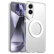 Samsung Galaxy S25 Edge Skal MagSafe Slim Matt Vit