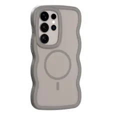 Samsung Galaxy S25 Ultra Skal MagSafe Wavy Matt Grå