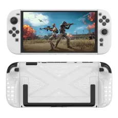 Nintendo Switch 2 Skal Med Stativ Hybrid Vit