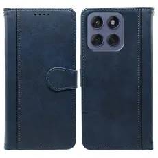 Motorola Edge 60 / 60 Fusion Fodral Läder Blå