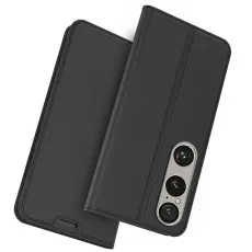 Sony Xperia 1 VII Fodral Flip Läder Svart