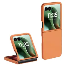 Motorola Razr 60 Ultra Skal Skin Touch Orange