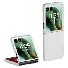 Motorola Razr 60 Ultra Skal Skin Touch Vit