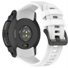 Garmin Instinct 3 45 mm Klockarmband Silikon Vit