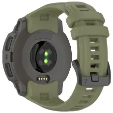 Garmin Instinct E 45 mm Klockarmband Silikon Grön
