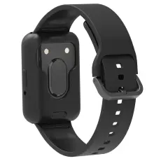 Samsung Galaxy Watch Fit 3 Skal / Armband Silikon Svart