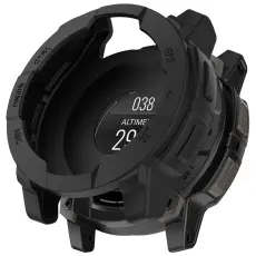 Garmin Instinct 3 50 mm Skal Silikon Shockproof Svart
