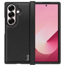 IMAK Samsung Galaxy Z Fold 7 Skal Kolfiber Textur Svart