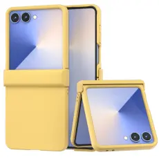 ABEEL Samsung Galaxy Z Flip 7 Skal Skin Feel Gul