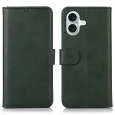 iPhone 17 Fodral Läder Grön
