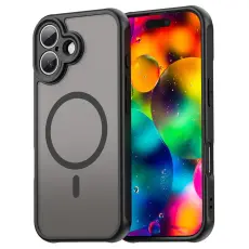 iPhone 17 Skal MagSafe Hybrid Svart