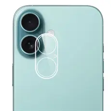 iPhone 17 Linsskydd Härdat Glas Transparent