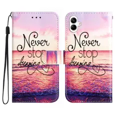 Samsung Galaxy A07 Fodral Med Tryck Never Stop Dreaming