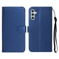 Samsung Galaxy S25 FE Fodral Läder Blå