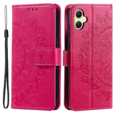 Samsung Galaxy A07 Fodral Mandala Läder Rosa