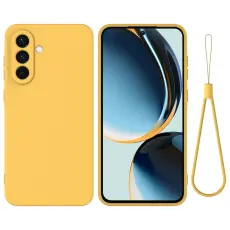 Samsung Galaxy A17 Skal Liquid Silikon Gul
