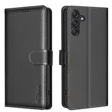 Samsung Galaxy S25 FE Fodral RFID Läder Svart