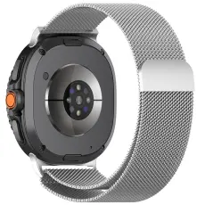 Galaxy Watch 8 46/44/40 mm Armband Milanese Loop Silver
