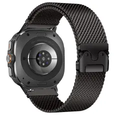 Galaxy Watch 8 46/44/40 mm Armband Milanese Svart