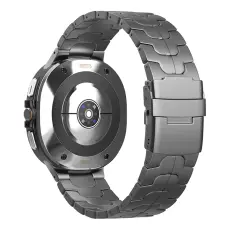 Samsung Galaxy Watch 8 46/44/40 mm Armband Metall Grå