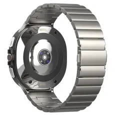 Samsung Galaxy Watch 8 46/44/40 mm Armband Metall Titanium