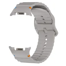 KALEBOL Galaxy Watch 8 46/44/40 mm Armband Wave Grå