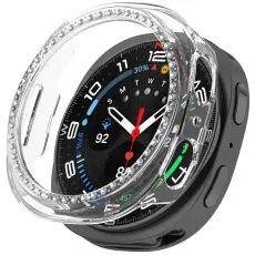 Samsung Galaxy Watch 8 44 mm Skal Strass Transparent