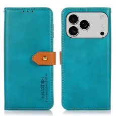 KHAZNEH iPhone 17 Pro Fodral Dual Color Blå