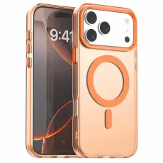 iPhone 17 Pro Skal MagSafe Hybrid Orange