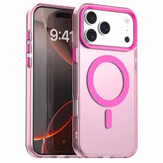 iPhone 17 Pro Skal MagSafe Hybrid Rosa