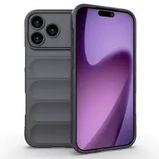 iPhone 17 Pro Skal Magic Shield Mörk Grå