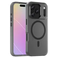 iPhone 17 Pro Skal MagSafe Hybrid Matt Svart