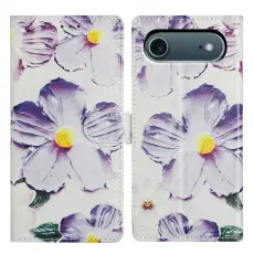 iPhone Air Fodral Med Tryck Lila Blommor