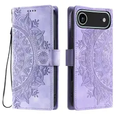 iPhone Air Fodral Mandala Läder Lila