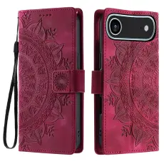 iPhone Air Fodral Mandala Läder Rosa