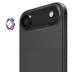 ENKAY iPhone Air Linsskydd Strass Colorful