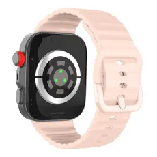 KALEBOL Huawei Watch Fit 4 Pro/4/3 Armband Wave Silikon Rosa