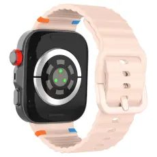 Huawei Watch Fit 4 Pro / 4 / 3 Klockarmband Wave Silikon Rosa