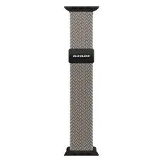DUX DUCIS Apple Watch 42/44/45/46/49 mm Armband Flätat Grå