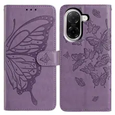 Xiaomi Redmi A5 Fodral Med Fjäril Tryck Lila