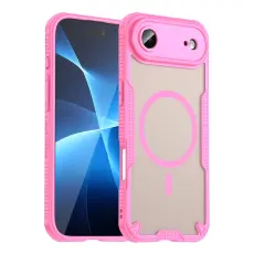 iPhone Air Skal MagSafe Hybrid Armor Rosa