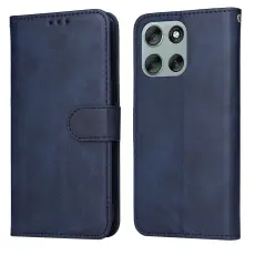 Motorola Moto G56 5G Fodral Läder Blå