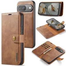DG.MING Google Pixel 10/10 Pro 2in1 Magnet Fodral / Skal Brun