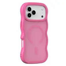 iPhone 17 Pro Skal MagSafe Wavy Matt Rosa