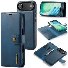 DG.MING iPhone Air 2in1 Magnet Fodral / Skal Blå