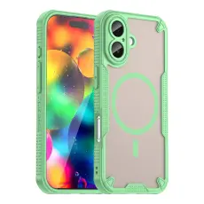 iPhone 17 Skal MagSafe Hybrid Armor Grön