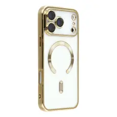 iPhone 17 Pro Max Skal MagSafe Electroplated TPU Guld